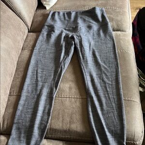 Lululemon Gray High-Waisted Leggings